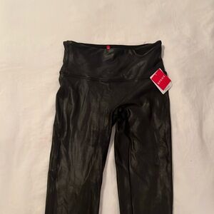 NWT SPANX Faux Leather Leggings